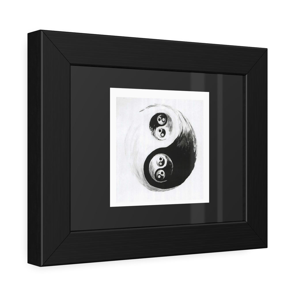 Yin Yang Framed Poster – By Blayne Wiley