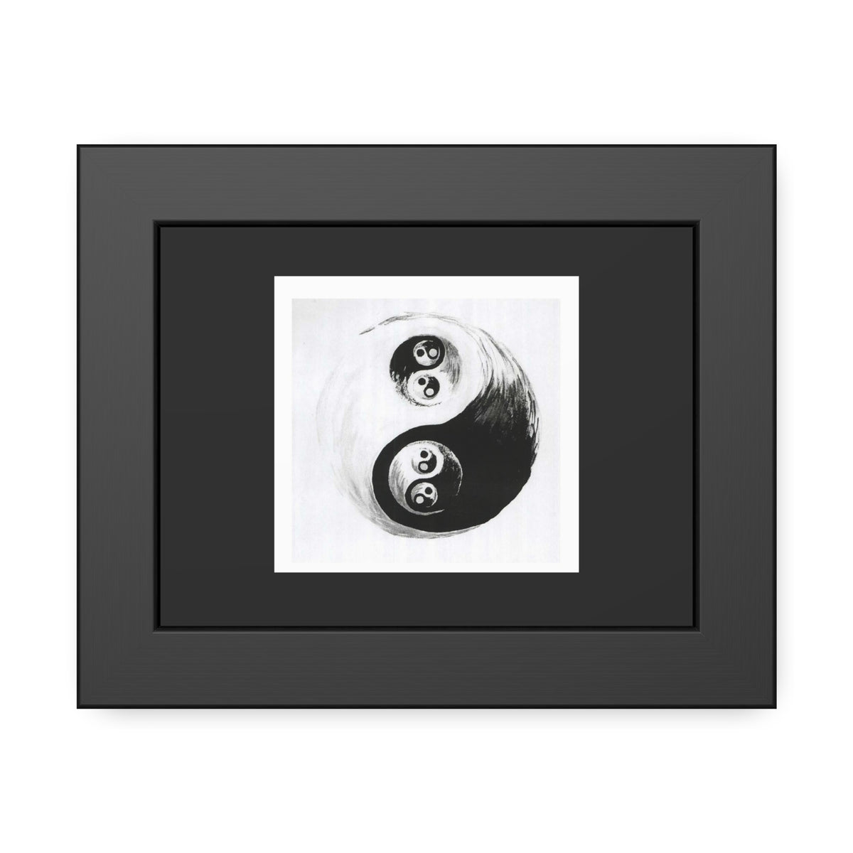 Yin Yang Framed Poster – By Blayne Wiley