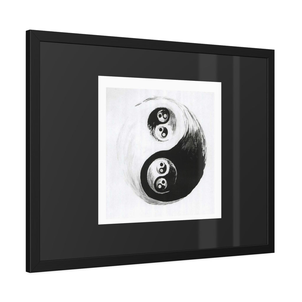 Yin Yang Framed Poster – By Blayne Wiley